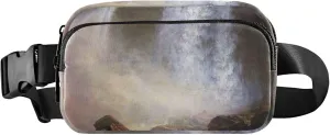 Bierstadt Albert Falls Landscape Women Fanny Pack Waterproof Large Hip Belt Bag Pattern Waist Bag for Women