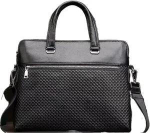 Briefcases for men Genuine Leather Business Men Briefcase Male Shoulder Bag Men Messenger Laptop Computer