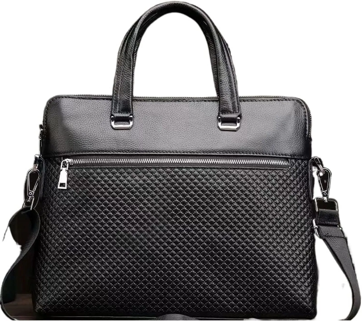 Briefcases for men Genuine Leather Business Men Briefcase Male Shoulder Bag Men Messenger Laptop Computer