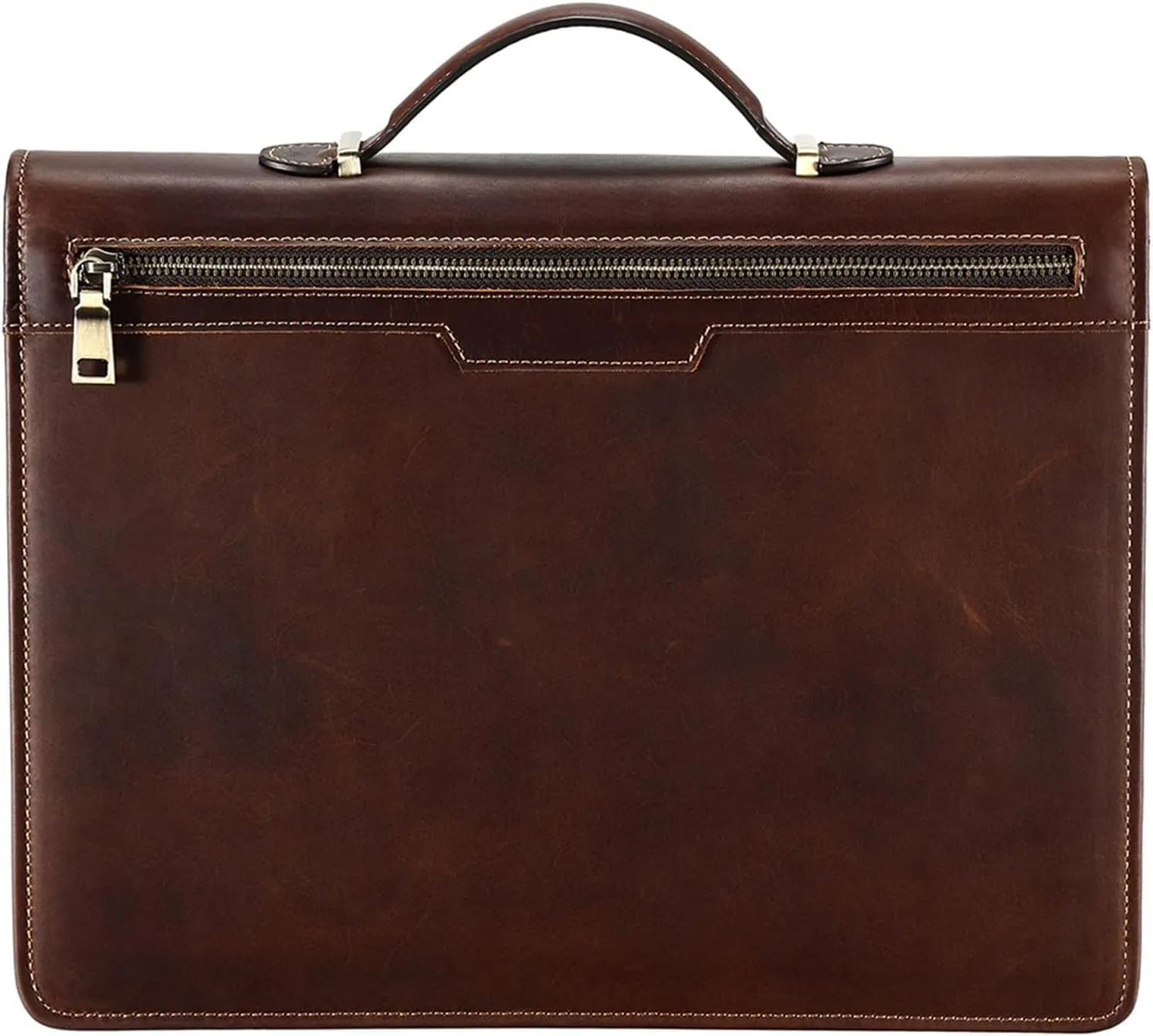 Briefcases for men Genuine Leather Men Portable Briefcase Male Laptop Handbag Business Multifunction Portfolio Case