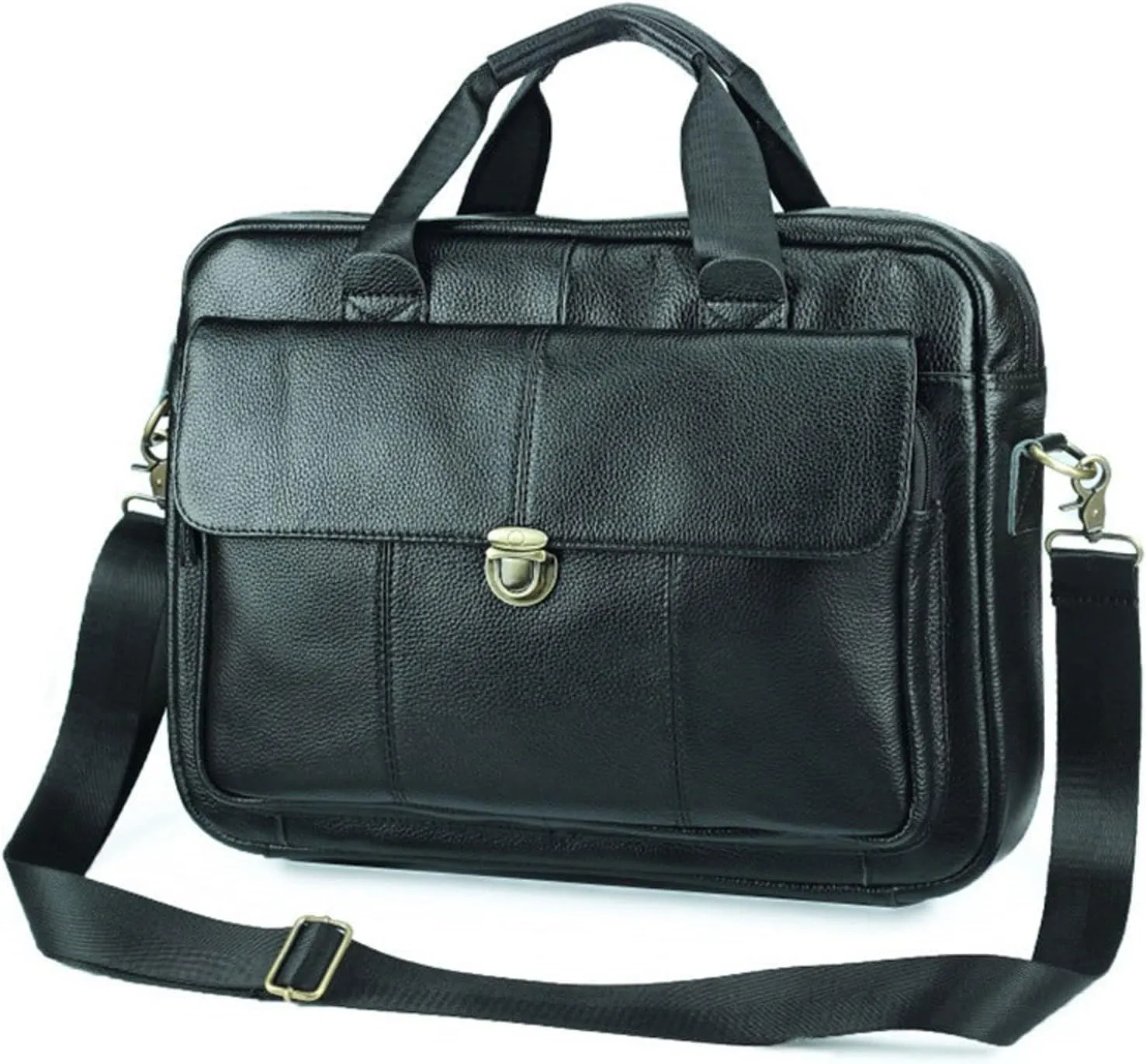 Briefcases for men Large Men Leather Handbags for Laptop Male Business Travel Shoulder Bag Men Big Briefcase Cross