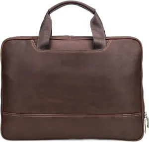 Briefcases for men Leather Men Briefcase Business Men Handbag Casual Large Laptop Bag forVintage