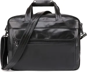 Briefcases for men Leather Men Briefcase Messenger Bags for Laptop Bag Male Business Office Documents Totes Handbags