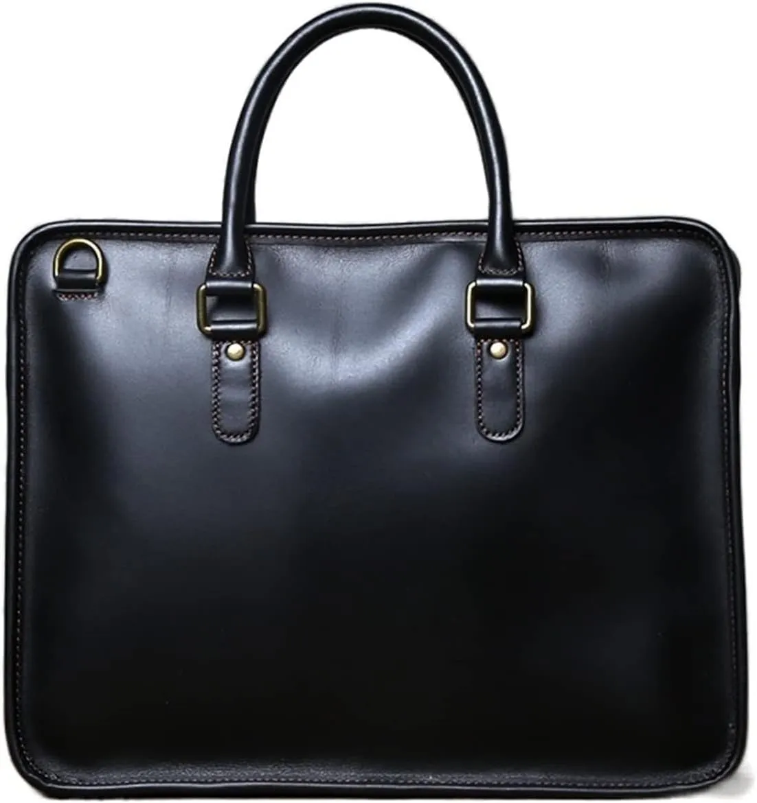 Briefcases for men Men Briefcase Leather Handbag Retro Top Layer Cowhide Laptop Bag Leather Shoulder Messenger Bag
