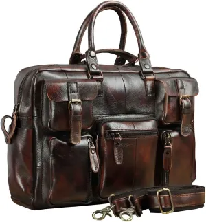 Briefcases for men Original leather Men Handbag Business Briefcase Commercia Document Laptop Case Design