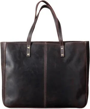 Briefcases for men Unisex Leather Handbag Bag For Men Real Leather Shoulder Bag Male Large Business Briefcase