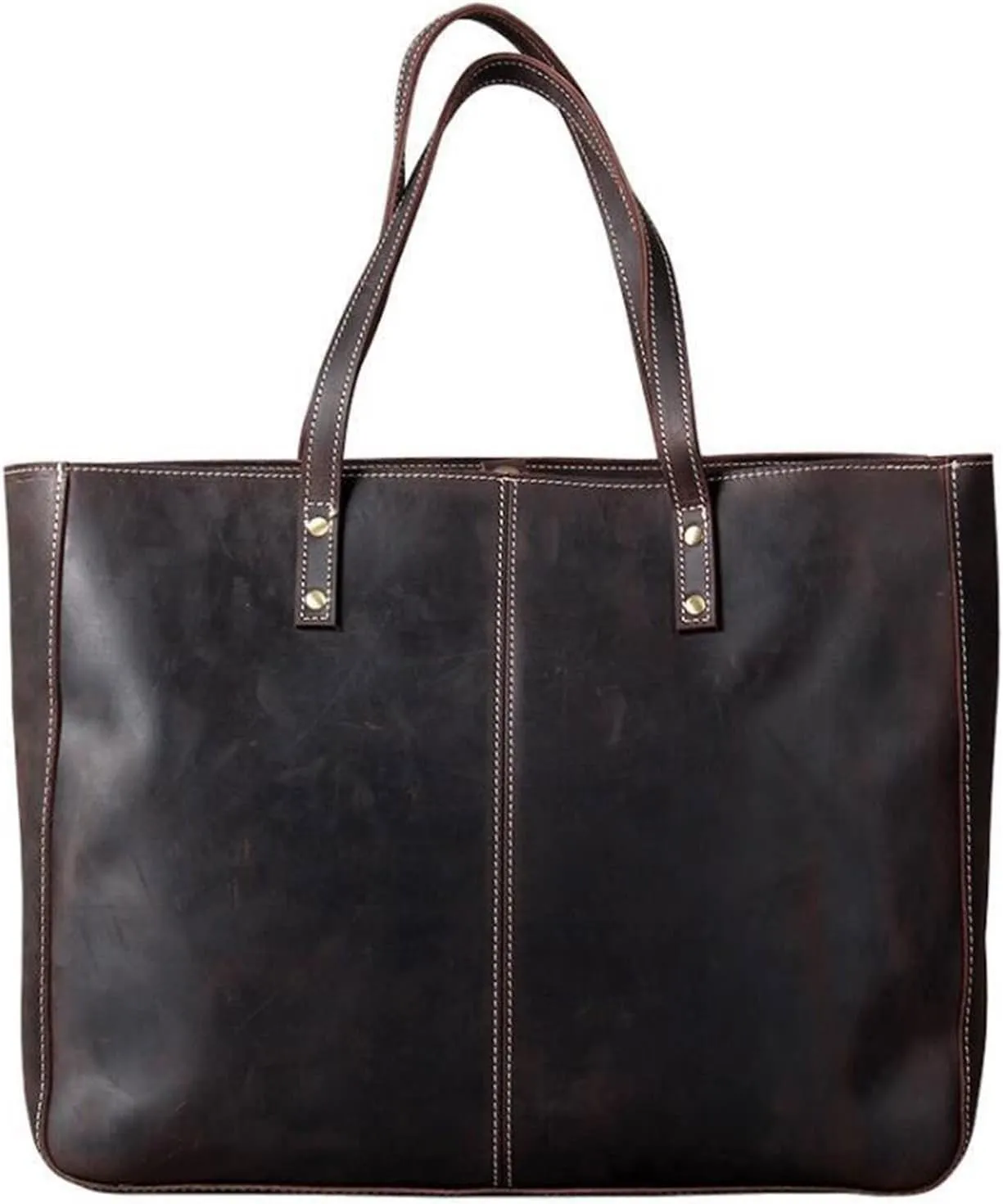 Briefcases for men Unisex Leather Handbag Bag For Men Real Leather Shoulder Bag Male Large Business Briefcase