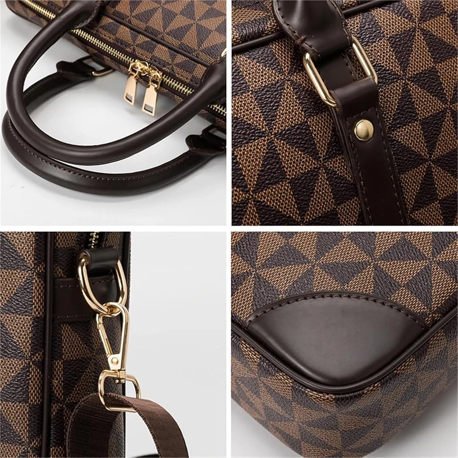 Briefcases Men Handbag Laptop Bags for Men Men's Bag Genuine Leather Travel Bag Suitcase Briefcase Women(Color 4)