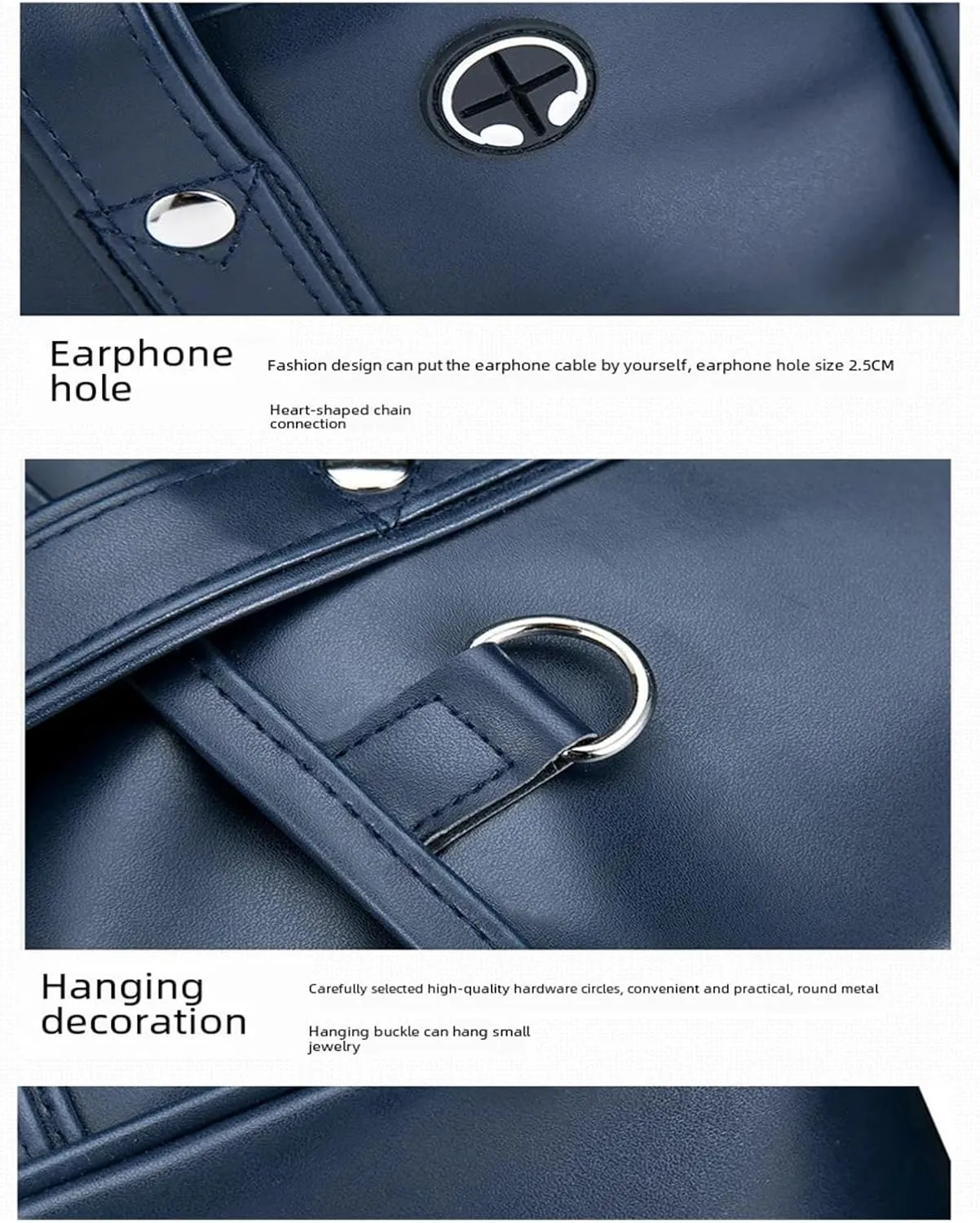 Briefcases PU Leather Portable Shoulder Bag Unisex Cosplay Briefcase(Coffee)
