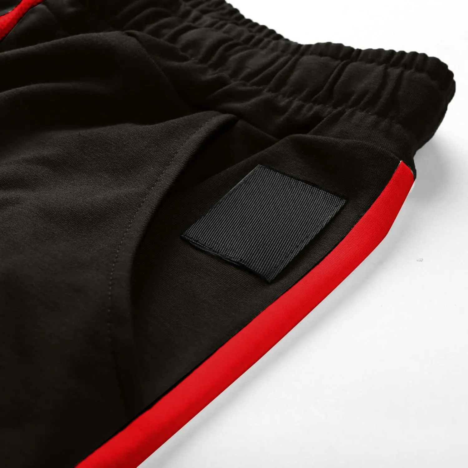 Cargo Pants for Men Relaxed Fit Stretch Elastic Waist Athletic Workout Jogger Pants Drawstring Sport Trousers Men's