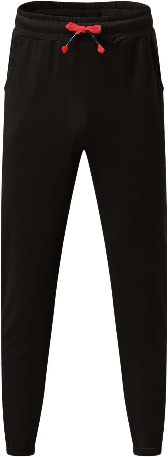 Cargo Pants for Men Relaxed Fit Stretch Elastic Waist Athletic Workout Jogger Pants Drawstring Sport Trousers Men's