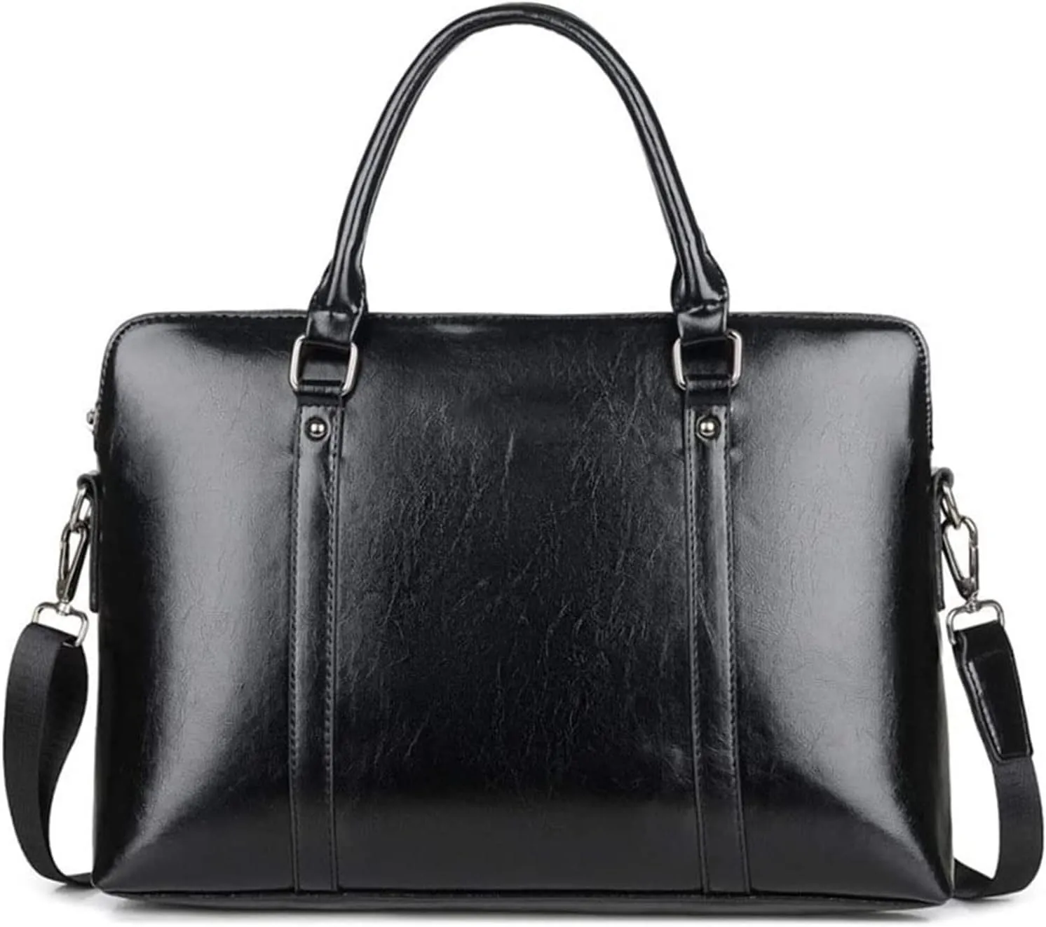 DHAEY Briefcases Vintage Messenger Handbag,Laptop Handbag Bussiness Shoulder Bag Satchel Case Sleeve for Notebook