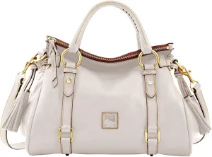 Dooney & Bourke Satchel Handbags for Women, Florentine Leather Satchel Bag with Optional Crossbody Strap
