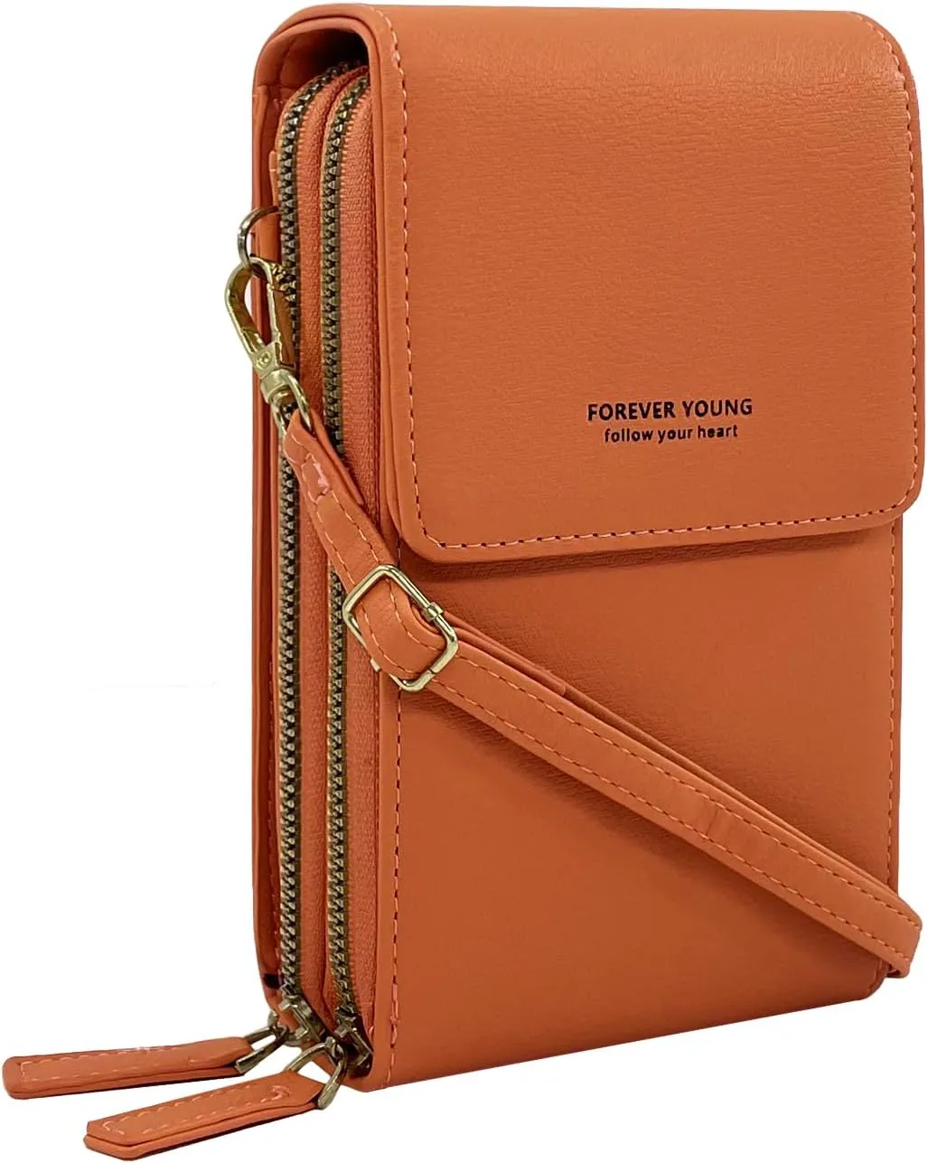 Esimileeya Small Compact Cell Phone Crossbody Bags for Women Trendy Purses Touchscreen Shoulder Bag with Credit Card Slots