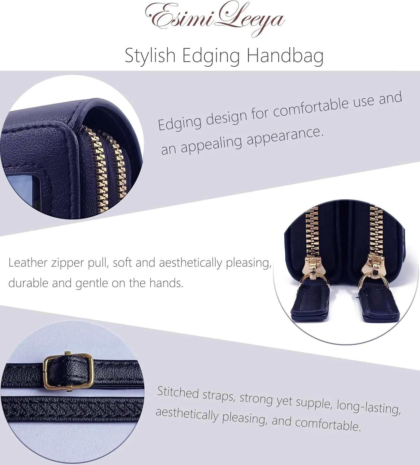 Esimileeya Small Compact Cell Phone Crossbody Bags for Women Trendy Purses Touchscreen Shoulder Bag with Credit Card Slots