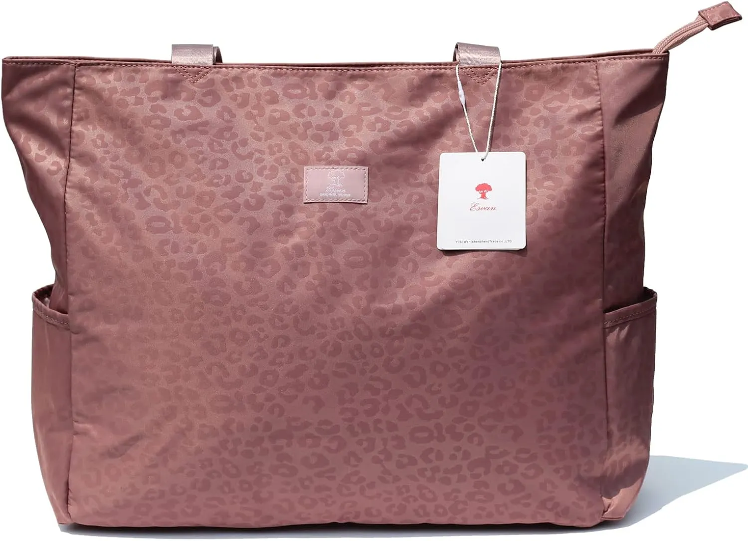 ESVAN LARGE BEACH BAG Water Resistant Lightweight 20 inch Women Oversize Tote Bag for Gym Beach Travel Pool Yoga Nurse