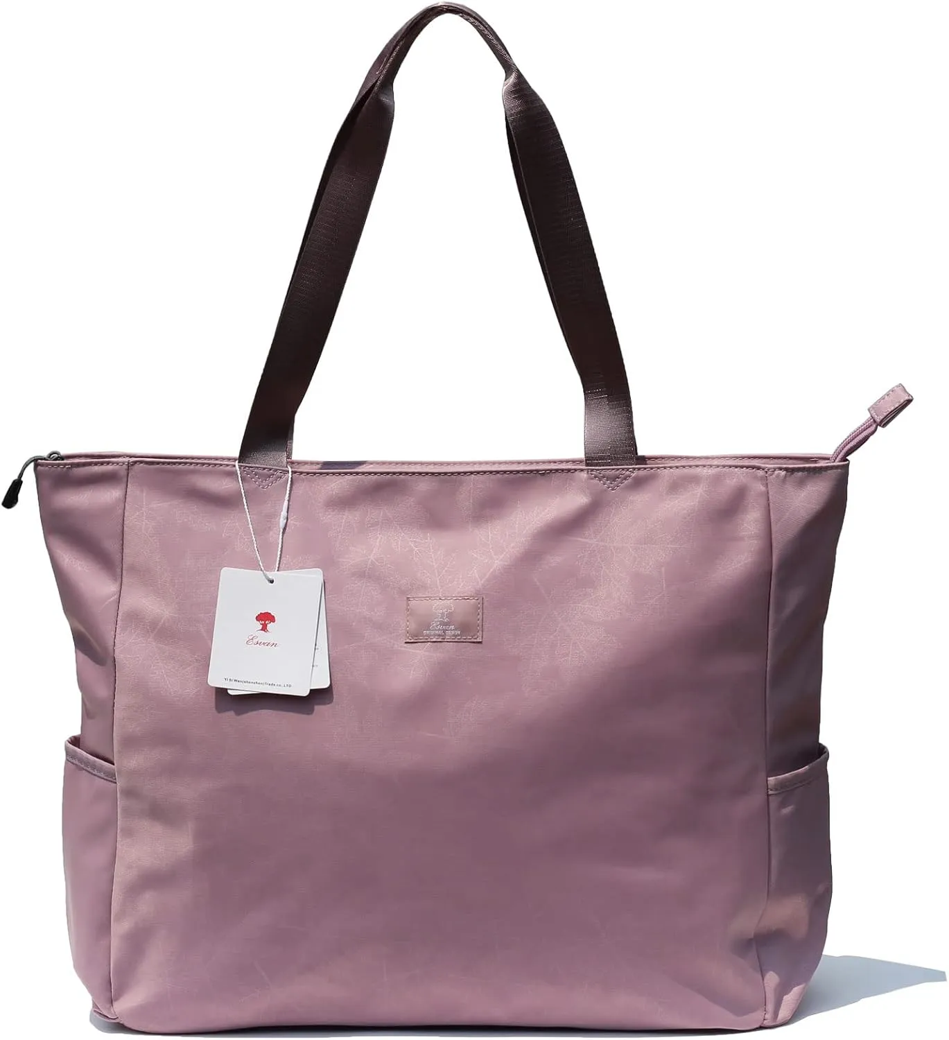 ESVAN LARGE BEACH BAG Water Resistant Lightweight 20 inch Women Oversize Tote Bag for Gym Beach Travel Pool Yoga Nurse