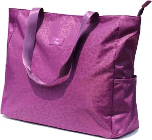 ESVAN LARGE BEACH BAG Water Resistant Lightweight 20 inch Women Oversize Tote Bag for Gym Beach Travel Pool Yoga Nurse