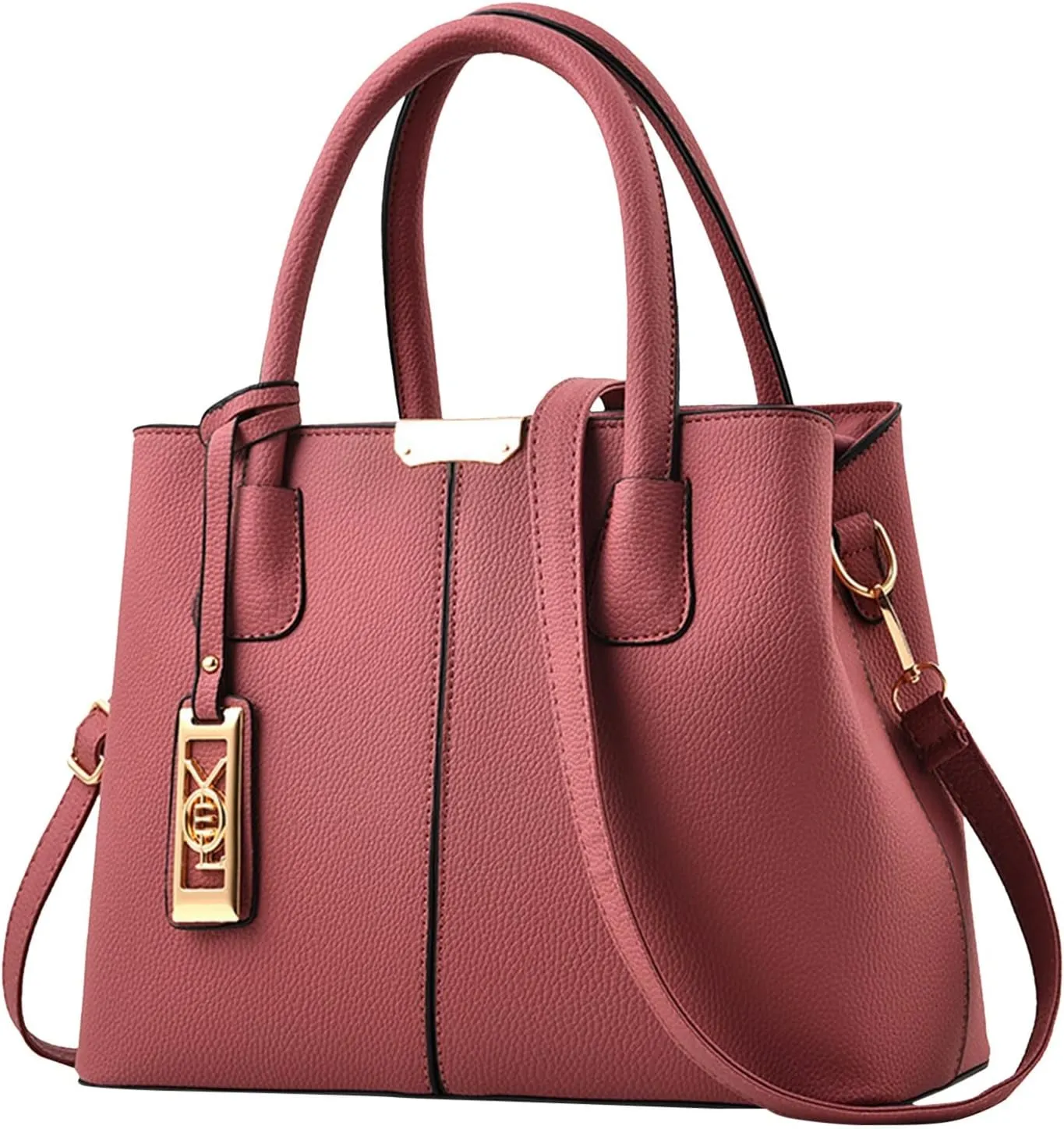 Fashion Handbag Simple Bag Large Capacity One Shoulder Women Bag Vertical Handbag Shoulder Bag for Women (One Size)