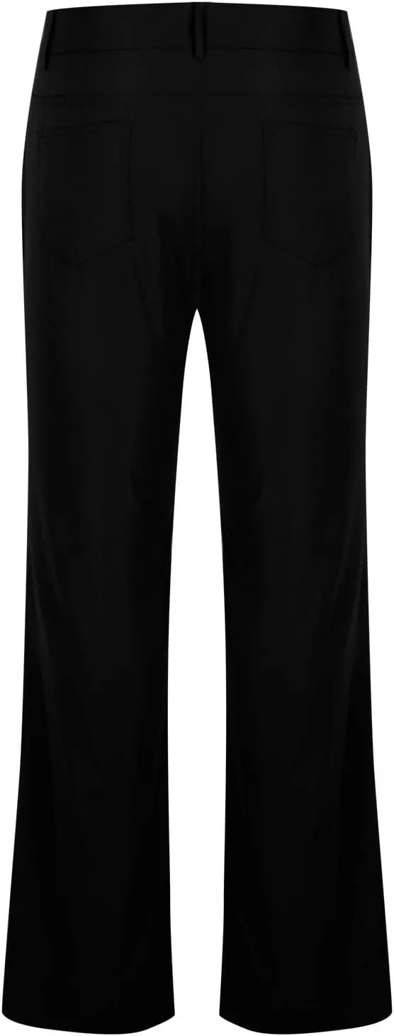 Flare Pants for Men Relaxed Fit Durable Comfortable Classic Stylish Dailywear Casual Travel Versatile Elegant