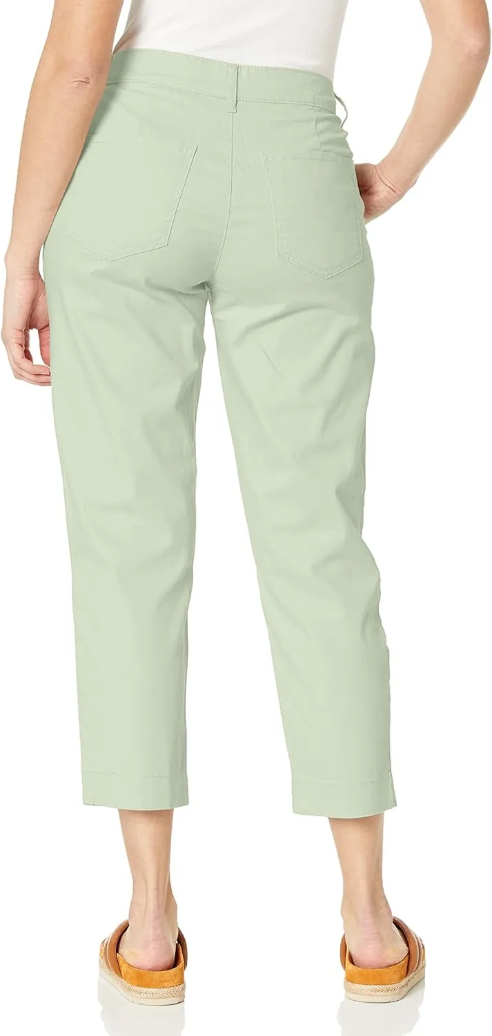 Gloria Vanderbilt Women's High Rise Tapered Trouser Pant Standard