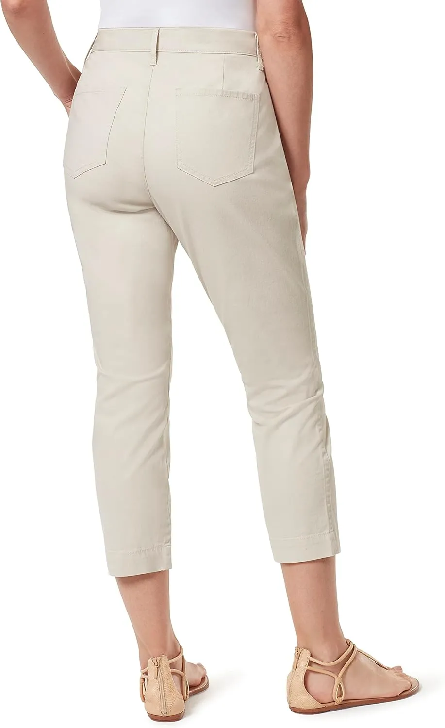 Gloria Vanderbilt Women's High Rise Tapered Trouser Pant Standard