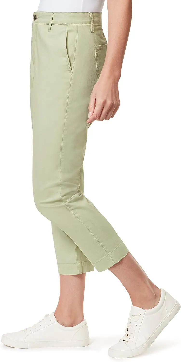 Gloria Vanderbilt Women's High Rise Tapered Trouser Pant Standard