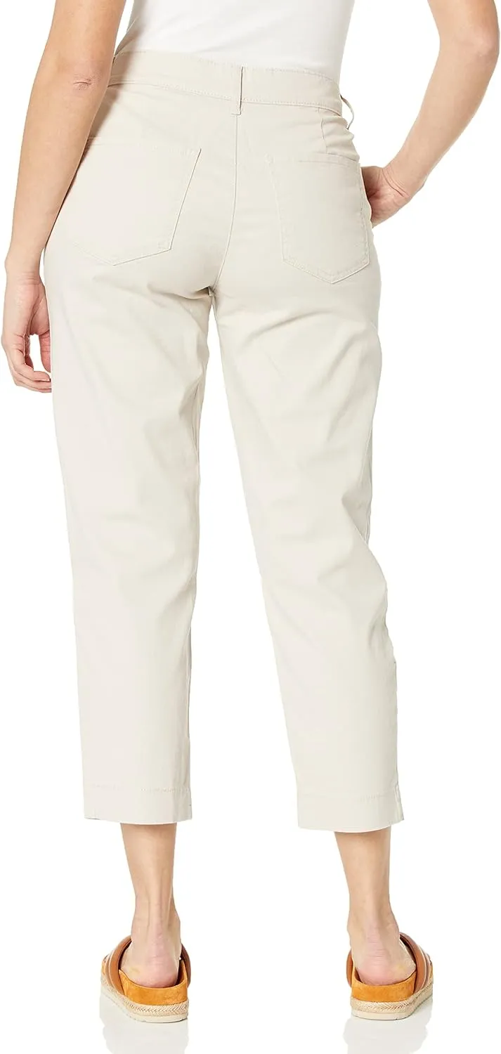 Gloria Vanderbilt Women's High Rise Tapered Trouser Pant Standard