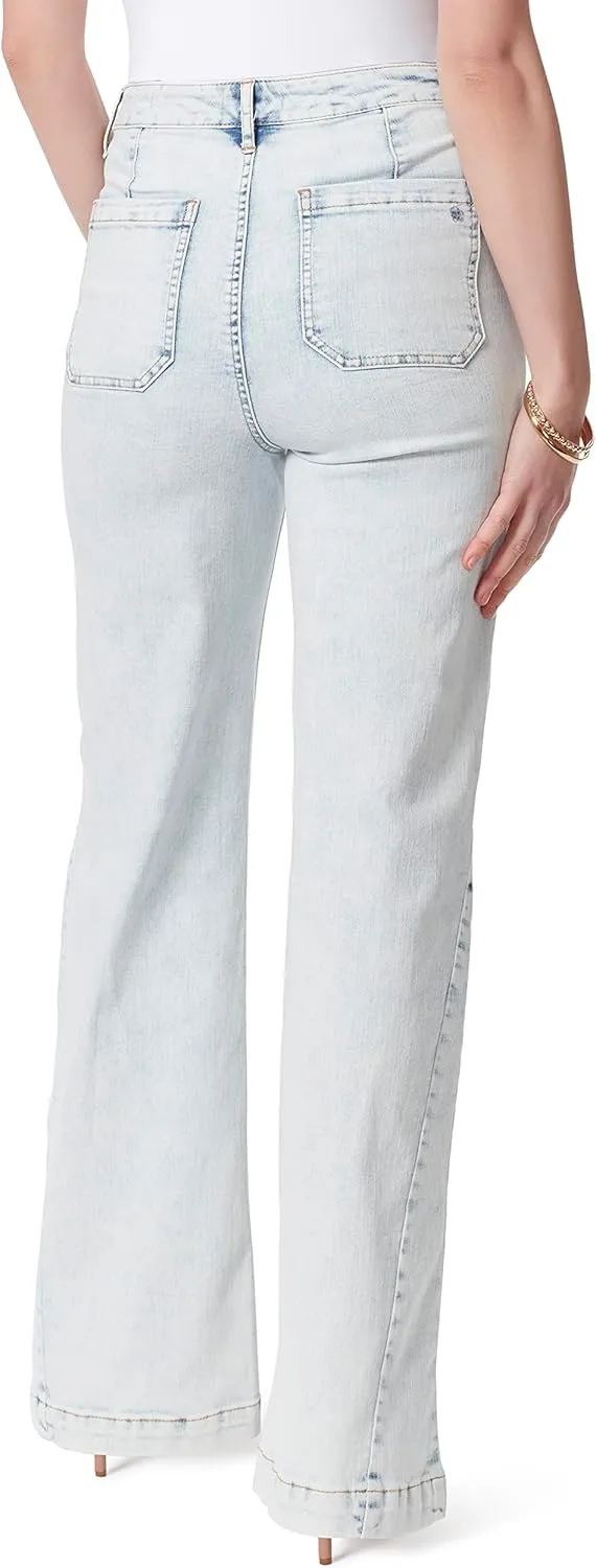 Jessica Simpson Women's Tease High Rise Wide Leg Jean