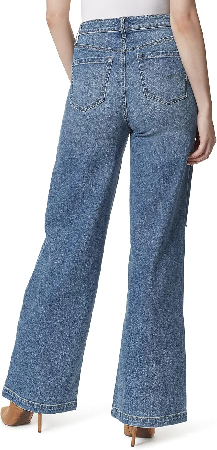Jessica Simpson Women's Tease High Rise Wide Leg Jean
