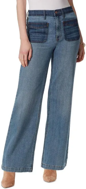 Jessica Simpson Women's Tease High Rise Wide Leg Jean