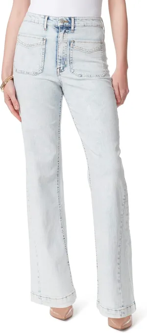 Jessica Simpson Women's Tease High Rise Wide Leg Jean