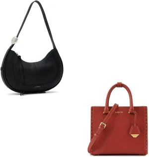 LA FESTIN Leather Shoulder Bag for Womens Crossbody Handbags, Designer Satchel Purses