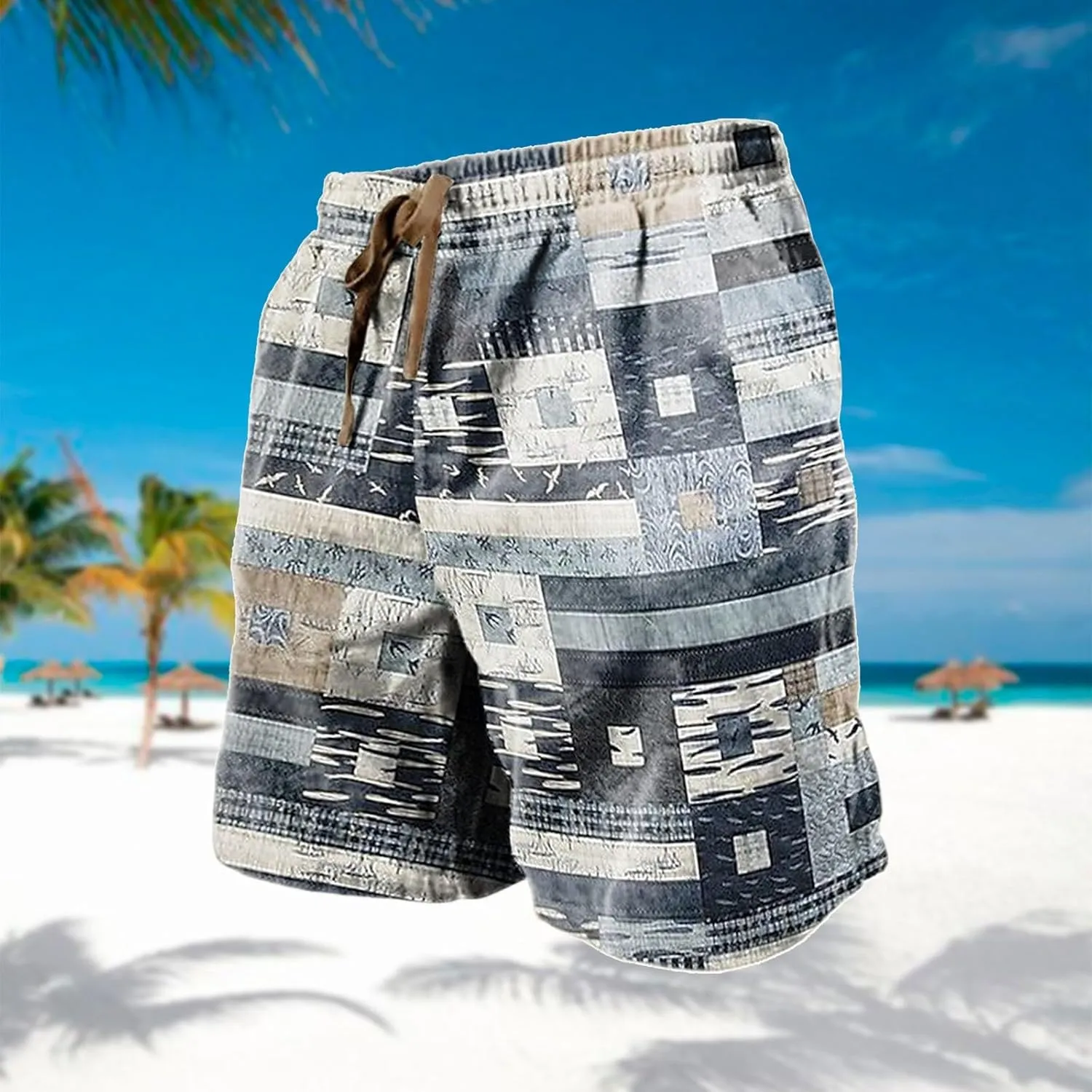 LCMTWX Mens Summer Shorts Work Shorts Fashion Slim Five Minute Pants Beach Shorts Men's Cotton Blend Shorts Men Black Chino