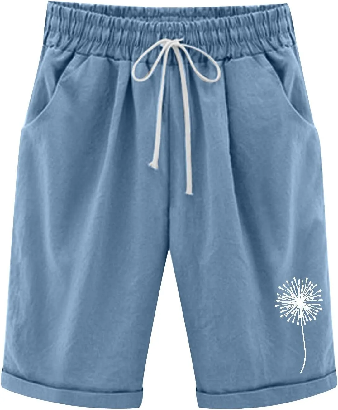 LCMTWX Shorts for Women Casual Pants High-Waist Sports Loose Shorts Casual Fashion Pants Shorts for Women Denim Shorts