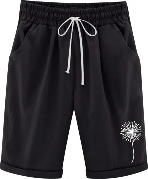 LCMTWX Shorts for Women Casual Pants High-Waist Sports Loose Shorts Casual Fashion Pants Shorts for Women Denim Shorts