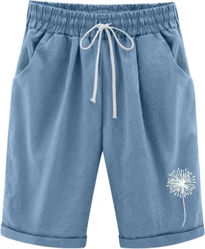 LCMTWX Shorts for Women Casual Pants High-Waist Sports Loose Shorts Casual Fashion Pants Shorts for Women Denim Shorts