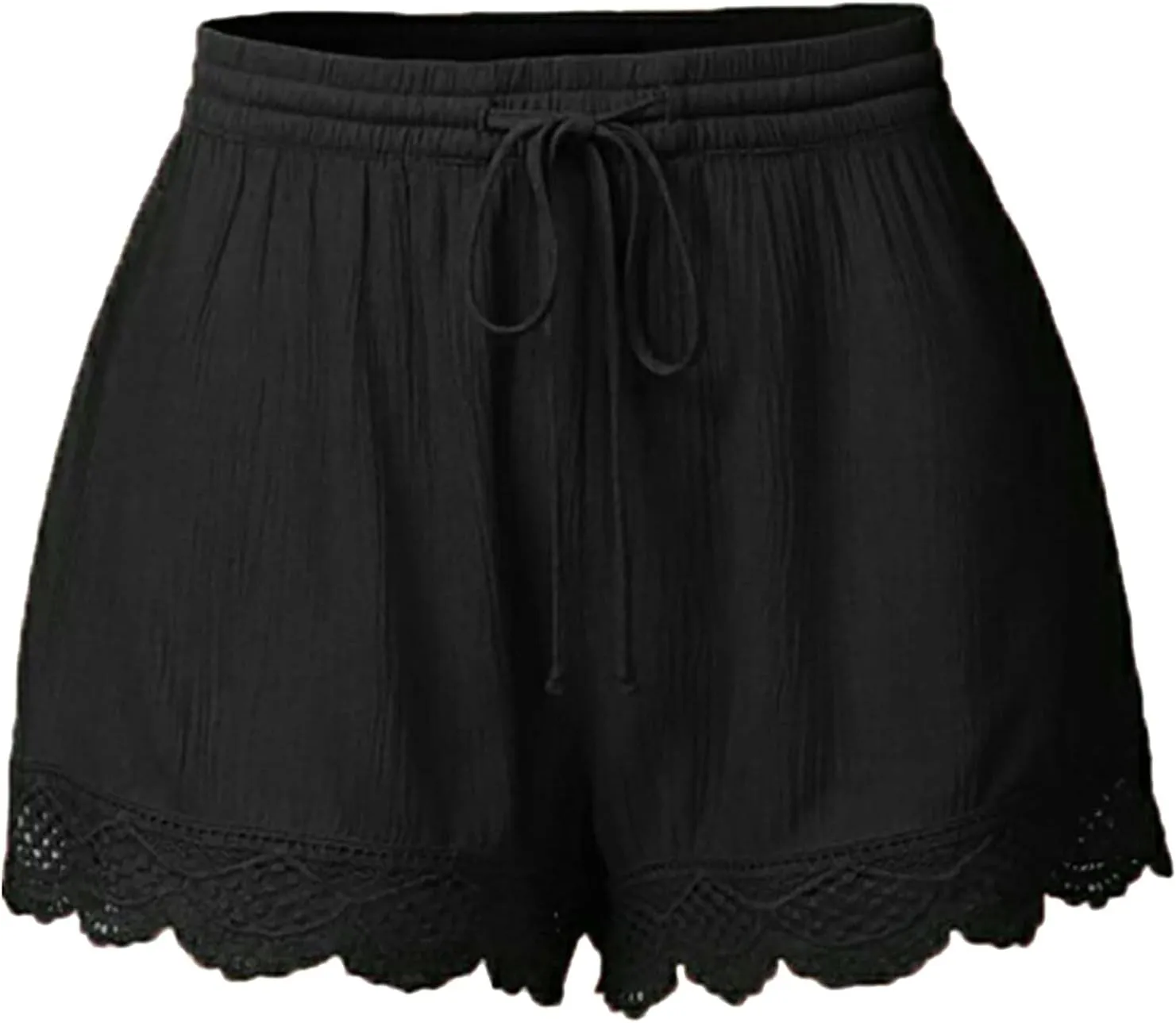 LCMTWX Workout Shorts Women Sweat Shorts Elastic Waist Running Workout Shorts with Pockets Women's Wide Workout Shorts
