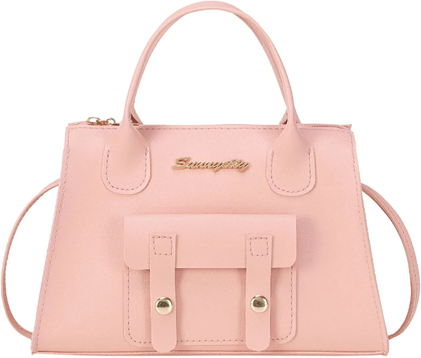 Leather Crossbody Bags for Women Women's Crescent Shoulder Bags with Adjustable Strap Lightweight Carry on Bag(One Size)