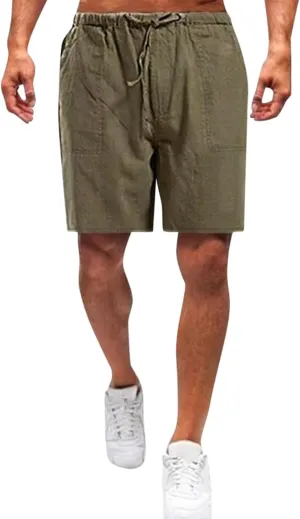 Men Beach Shorts Casual Fitness Pockets Bodybuilding Cotton Mens Shorts Men's pants Nylon Shorts Men Red Shorts Ten