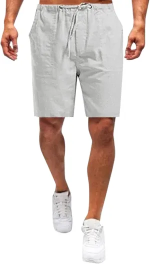 Men Beach Shorts Casual Fitness Pockets Bodybuilding Cotton Mens Shorts Men's pants Nylon Shorts Men Red Shorts Ten