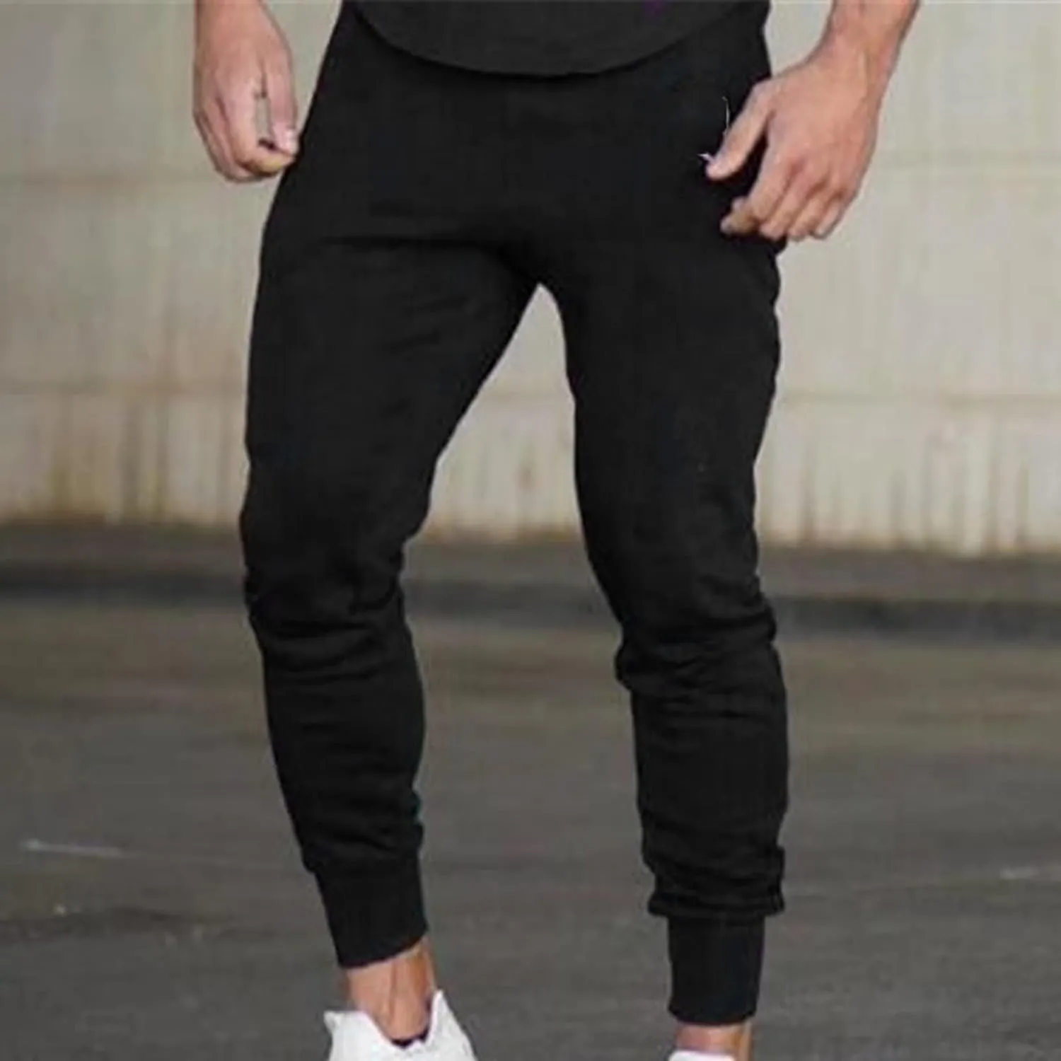 Men's Relaxed Fit Sweatpants Mens Fashion Joggers Sports Pants Casual Cotton Cargo Pants Gym Sweatpants Work Pants