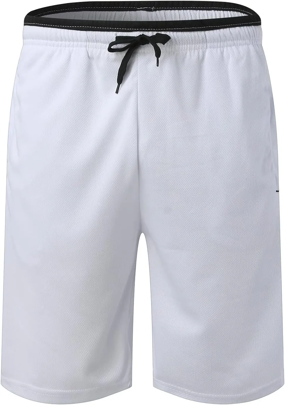 Mens Shorts Casual Men's Solid Slim fit 5 Inch Inseam Gym Shorts Running Shorts Basketball Shorts with Drawtring