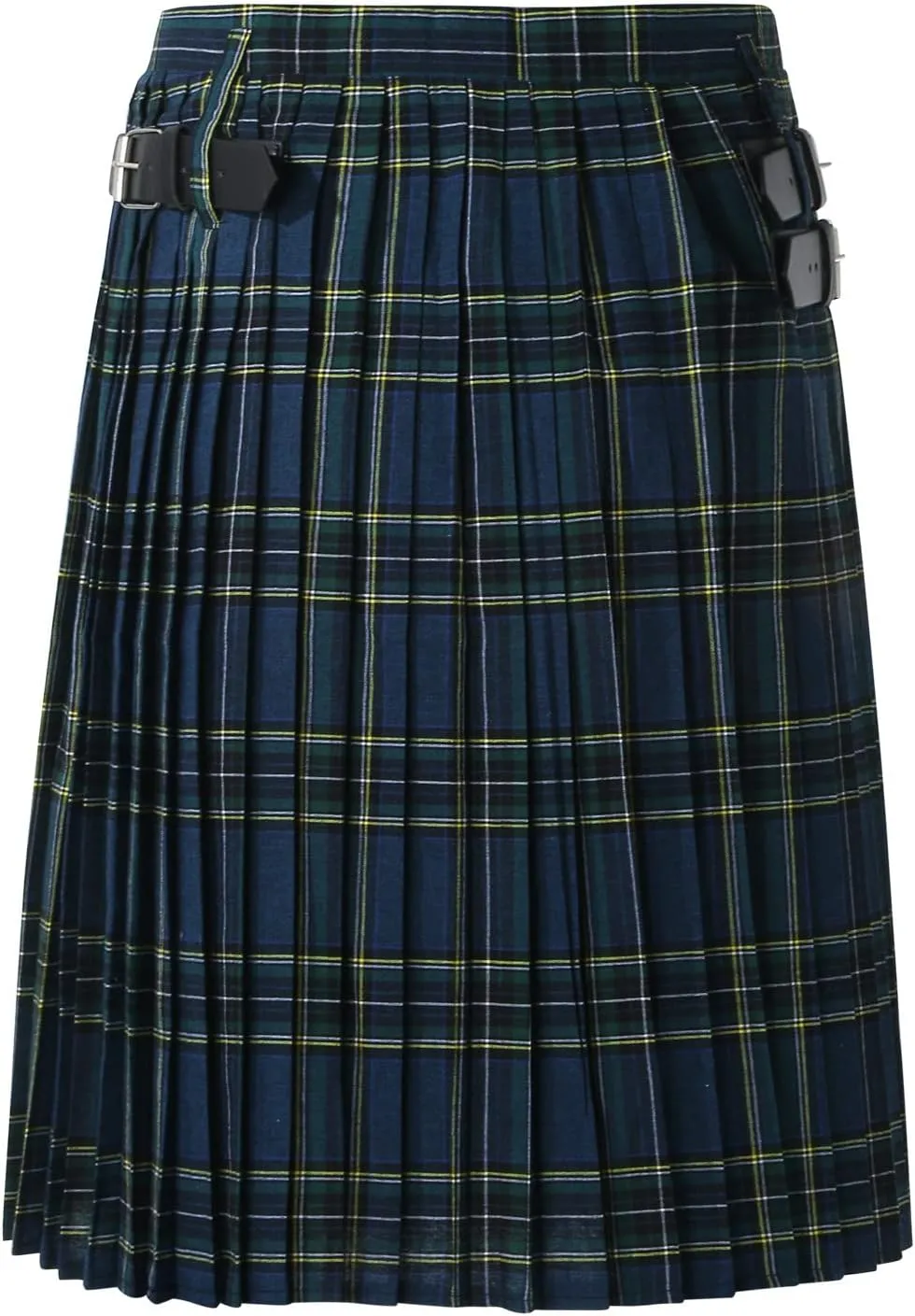 Mens Summer Shorts Retro Scottish Plaid Contrast Waistband Pleated Skirt Cargo Shorts Gym Shorts Mens Running Shorts