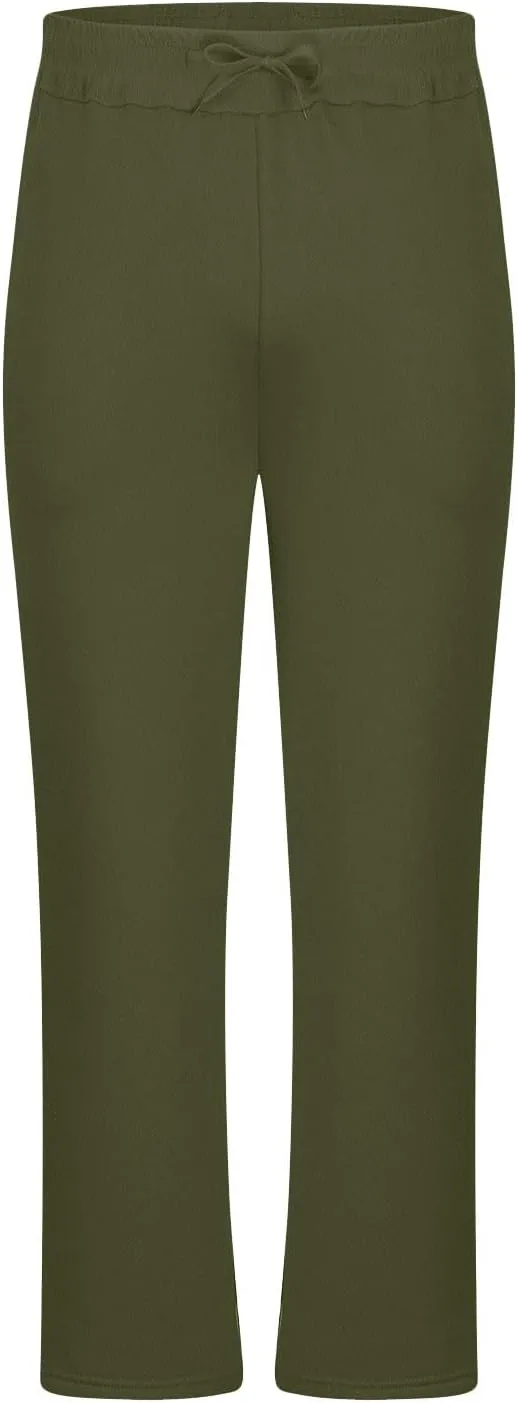 Mens Sweatpants Relaxed Fit Fashion Casual Trendy 2025 Straight Leg Pants Elastic Waist Sports Vacation Pants