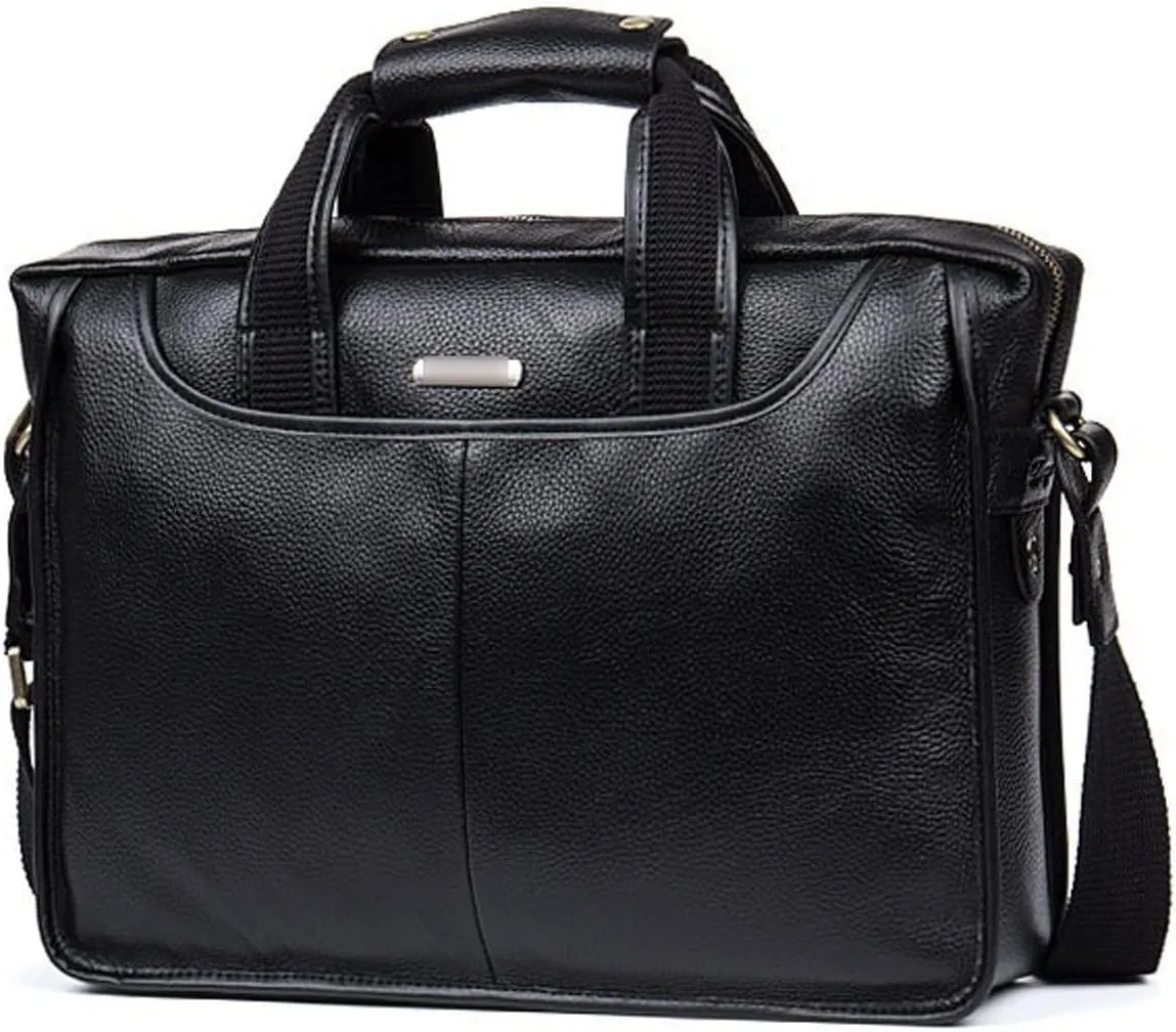 Messenger Bags Luxury Genuine Leather Men Bag Business Shoulder Messenger Bags Briefcase Laptop Bag Cowhide