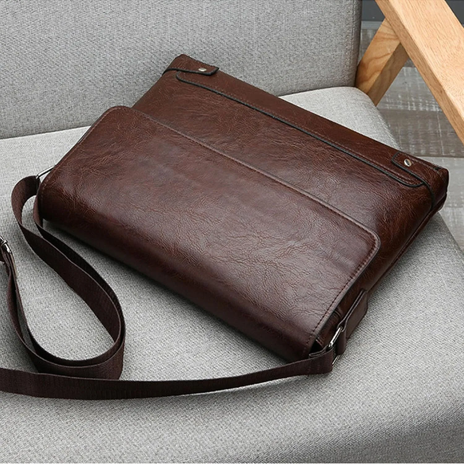 Messenger Bags Shoulder Bags for Mens Crossbody Messenger Handbags Man Purse for Office Business