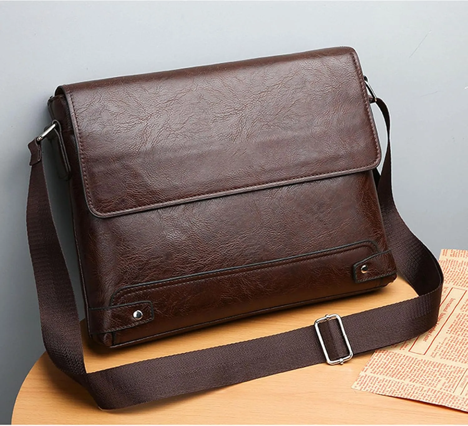 Messenger Bags Shoulder Bags for Mens Crossbody Messenger Handbags Man Purse for Office Business
