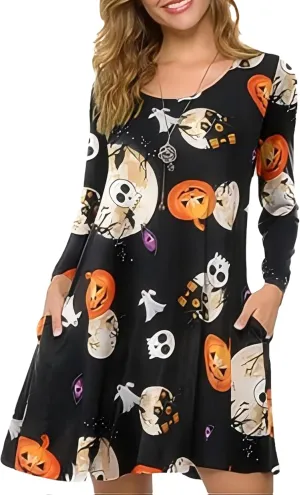 Midi Wrap Dress for Women Sexy Floral Print Boho Dresses Summer Casual Short Sleeve V Neck Holiday Dresses