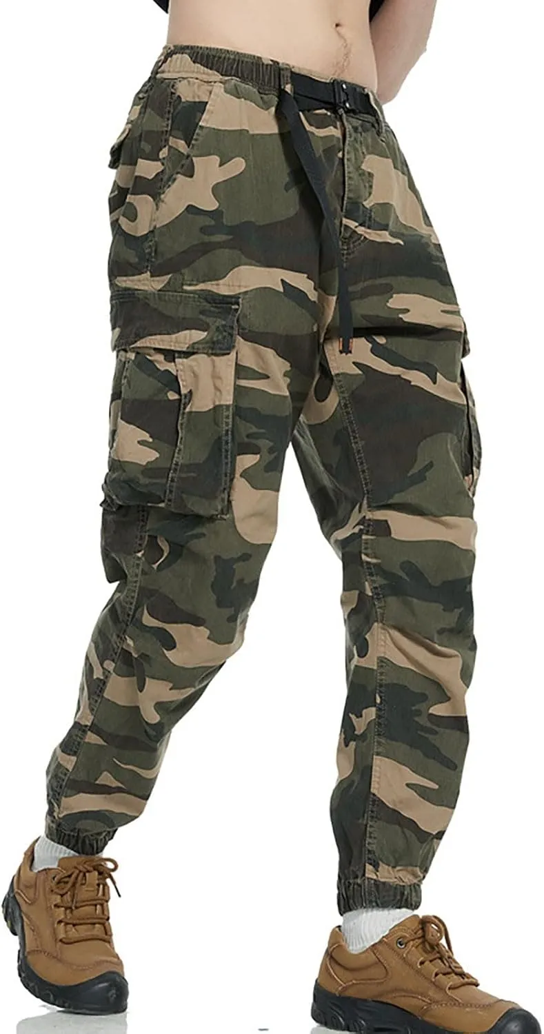 MIDOO Golf Pants Men Stretch Relaxed Fit Casual Loose Straight Sweatpants Outdoor Lightweight Work Hiking Pants Tousers